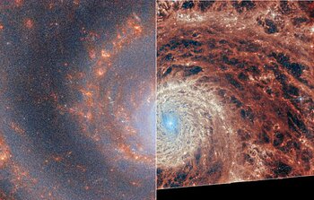 Webb’s infrared views of M51