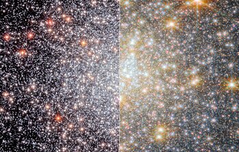 Hubble’s and Webb’s views of NGC 6440