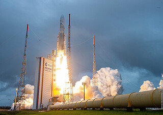 Webb Liftoff on Ariane 5