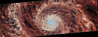 M51 (MIRI image - cropped)