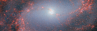 M83 (NIRCam image, scaled)