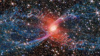 Webb zooms in on the Red Spider Nebula, NGC 6537