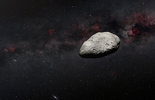Illustration of Asteroid (Artist’s Impression)