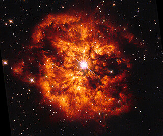 Hubble’s view of Wolf-Rayet 124
