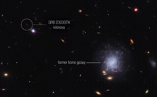 Kilonova and host galaxy