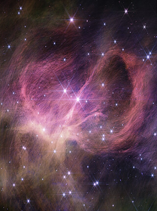 Star Cluster IC 348 (NIRCam image)
