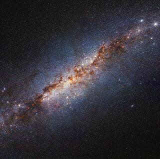 M82 (NIRCam image - shorter wavelengths)
