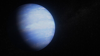 Warm Gas-Giant Exoplanet WASP-107 b (Artist’s Concept)