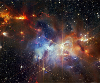 Serpens Nebula centre crop (NIRCam image)
