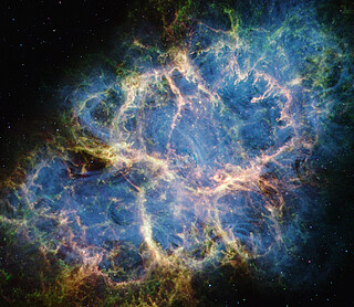 Crab Nebula (MIRI and NIRCam image)