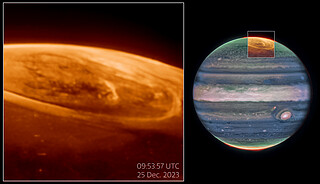 Pullout of aurora observations on Jupiter