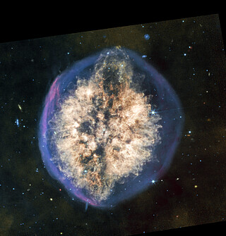 Exposed Cranium Nebula (MIRI image)