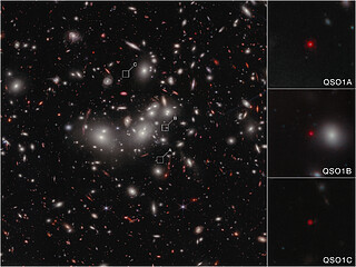 Little Red Dot Abell2744-QSO1 (NIRCam Image)