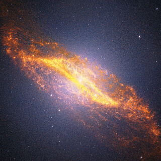 Centaurus A (MIRI + NIRCam image)