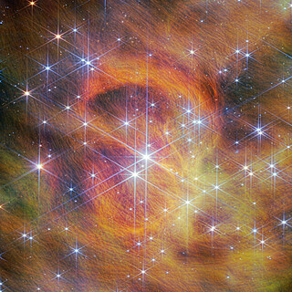 IC 348 Crop: Central star cluster
