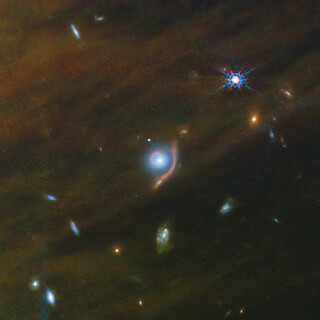 IC 348 Crop: Gravitational lensing